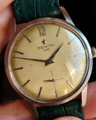 Zenith Stellina 120 acciaio 35mm Originale 