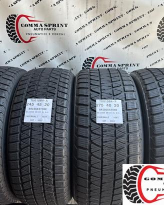 4 PNEUMATICI 245/45 275/40 R20 BRIDGESTONE INVERN