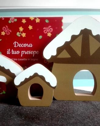 Set casette in legno presepe Thun