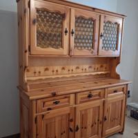 Vetrina  per taverna in pino