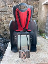 Seggiolono bambini per bicicletta ebike