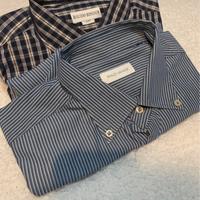 set di due camice a maniche lunghe