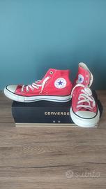  Converse Alte Rosse - Taglia 39.5 EU