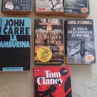 7 gialli Le carrè, Camilleri, Clancy e altri