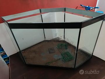 acquario angolare 220 litri 