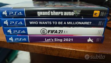 GIOCHI PS4