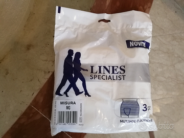 Mutandine elasticizzate Lines