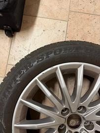 4 CERCHI IN LEGA AUDI + GOMME TERMICHE
