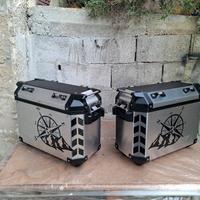  Valigie Givi trekker outback marchiati triumph 