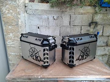  Valigie Givi trekker outback marchiati triumph 