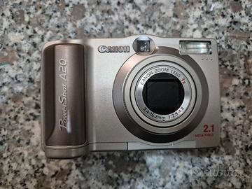 fotocamera canon powershot a20 per collezionisti