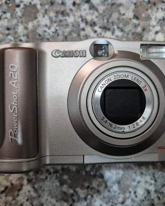 fotocamera canon powershot a20 per collezionisti