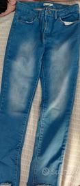 jeans bambina taglia 11-12anni blu