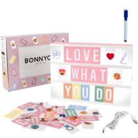 lavagna luminosa LED camera personalizzabile