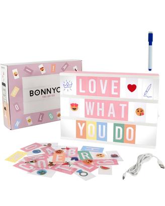 lavagna luminosa LED camera personalizzabile