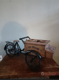 Carretto gelato vintage in miniatura