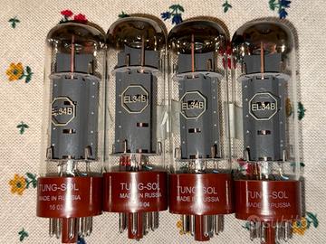 Valvole TUNG-SOL EL34B