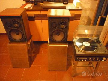 Impianto Stereofonico HI-FI : Piatto, Ampli, Casse