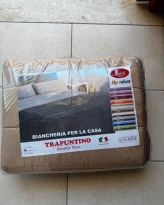 Trapuntino letto piazza e mezzo doubleface