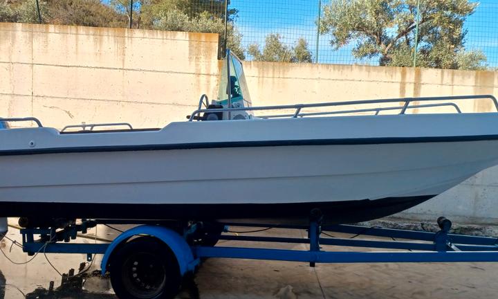 Barca open Medi 500 con Honda 40 4T