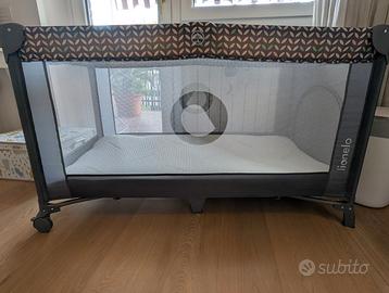 Lettino da viaggio LIONELO Stefi grigio – €75 trat