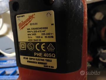 demolitore Milwaukee PHE40SQ