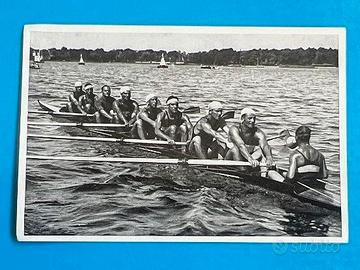 ITALIA 112 OTTO Rowing OLYMPIA BERLIN 1936 card