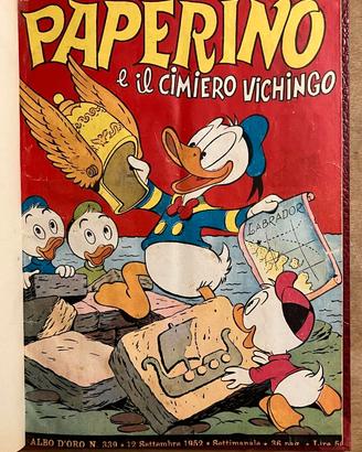 ALBI D'ORO n. 339 Paperino e il cimiero vichingo