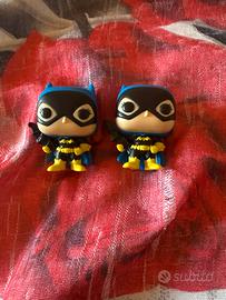 Coppia di mini funko pop batwoman