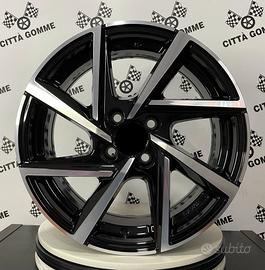 4 Cerchi in lega compatibili SKODA Citigo da 15" 