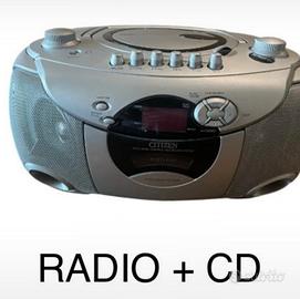 Radio stereo, riproduttore CD
