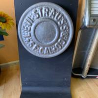 Espositore targa arredamento negozi Levi's