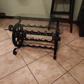 tavolino porta bottiglie 