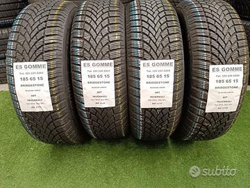 4 gomme 185 65 15 BRIDGESTONE INV RIF1179