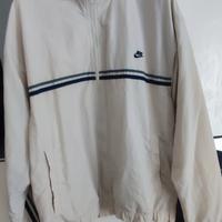 Giacca Nike con zip beige tg.XL
