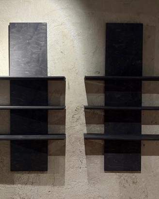 3 MENSOLE A PARETE DI DESIGN IN LEGNO