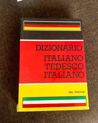 Dizionario italiano tedesco copertina rigida