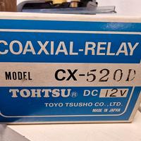 TOHTSU Coaxial Antenna Relay mod. CX-520D