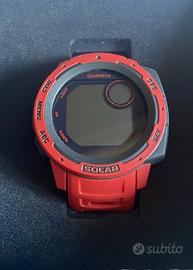 Smartwatch Garmin Instinct Solar Rosso 45mm