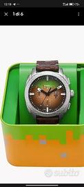 OROLOGIO MINECRAFT X FOSSIL LIMITED EDITION