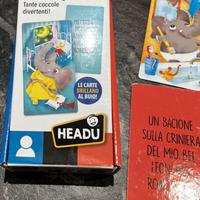 Headu - 2/4 anni - carte gioco della buonanotte