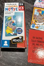 Headu - 2/4 anni - carte gioco della buonanotte