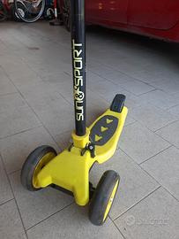 Monopattino a 3 ruote con luci led - Sun&Sport