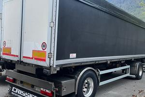 Rimorchio Bartoletti ribaltabile 8,20 mt 2 assi