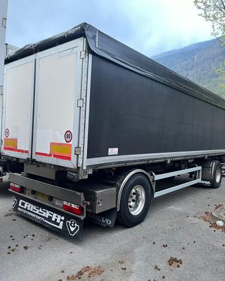 Rimorchio Bartoletti ribaltabile 8,20 mt 2 assi