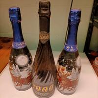 3 Bottiglie Astoria 2000 piene da collezione