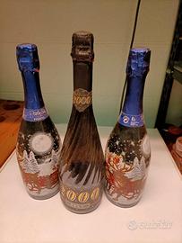 3 Bottiglie Astoria 2000 piene da collezione