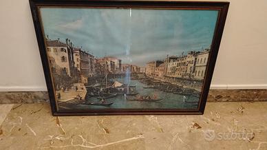 Quadro Vintage Veduta di Venezia