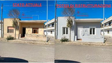 Immobile angolare con giardino privato