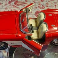modellino chevrolet corvette 1957 scala 1/24 19 cm